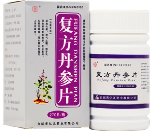 复方丹参片招商代理 270片 亿正药业