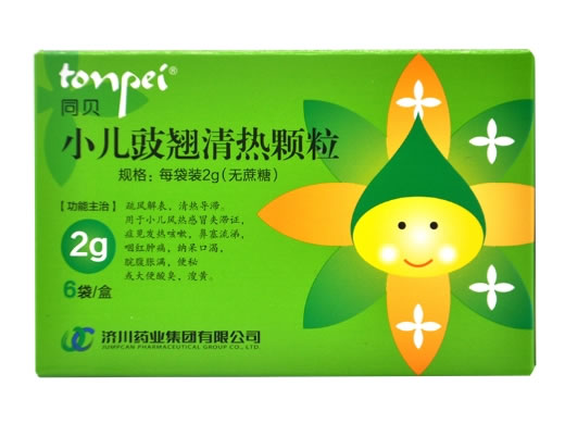 同贝小儿豉翘清热颗粒招商代理 6袋 无蔗糖