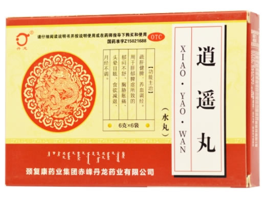 丹龙逍遥丸招商代理 6g*6袋