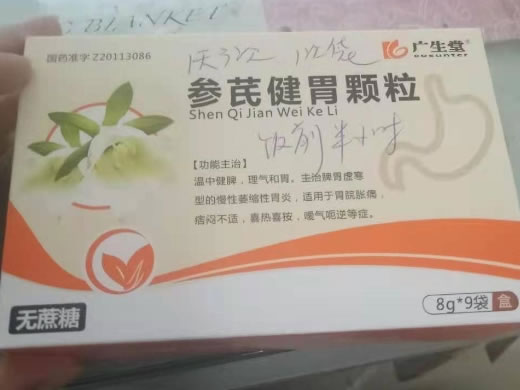 参芪健胃颗粒