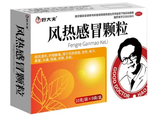 风热感冒颗粒招商代理 10g*9袋 通化仁民药业