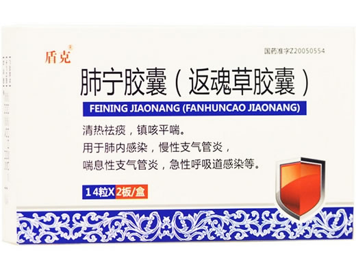 盾克肺宁胶囊(返魂草胶囊)招商代理 28粒