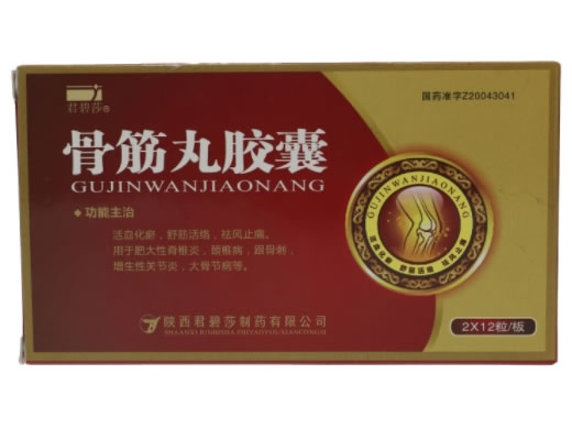 骨筋丸胶囊招商代理 24粒 陕西君碧莎