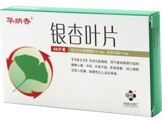 华纳杏银杏叶片招商代理 48片装