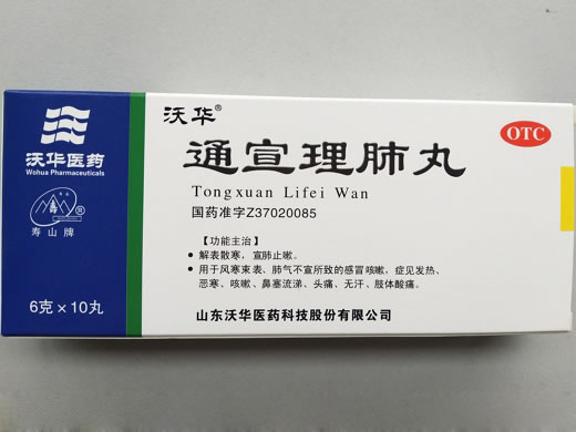 通宣理肺丸招商代理 6g*10丸 山东沃华医药