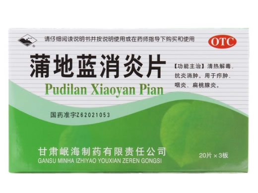 岷州蒲地蓝消炎片招商代理 60片 岷海