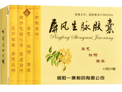 一康屏风生脉胶囊招商代理 48粒