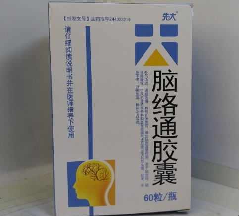 脑络通胶囊招商代理 60粒 广东一力罗定制药