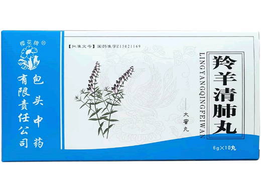樱花羚羊清肺丸招商代理 6g*10丸 包头中药