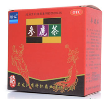 济仁参鹿茶招商代理 8袋*4盒 黑龙江省济仁药业