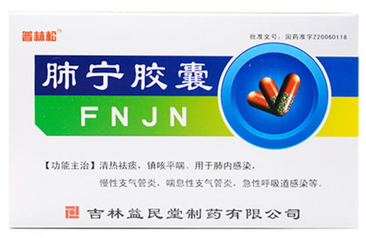 肺宁胶囊招商代理 20粒 益民堂制药