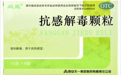 抗感解毒颗粒招商代理 :抗感解毒颗粒 10g*9袋 西安天一秦昆制药