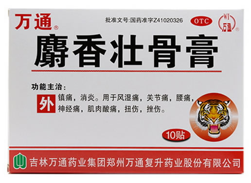 麝香壮骨膏