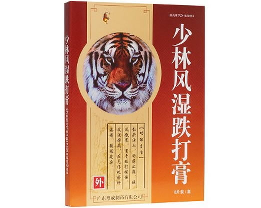 少林风湿跌打膏招商代理 7cm*9.5cm*8贴 广东粤威制药