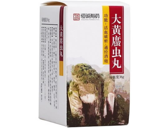 恒诚制药大黄䗪虫丸招商代理 36g 恒诚制药