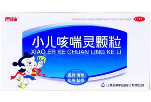 百神小儿咳喘灵颗粒招商代理 :小儿咳喘灵颗粒 2g*12袋 江西百神药业