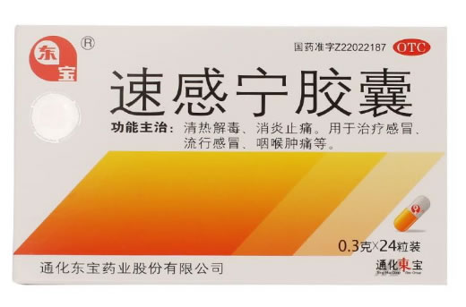 东宝速感宁胶囊招商代理 24粒 东宝药业