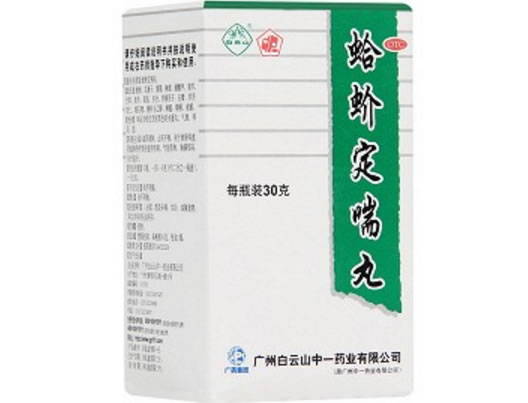 白云山蛤蚧定喘丸招商代理 30g 白云山中一药业
