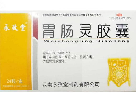 永孜堂胃肠灵胶囊招商代理 24粒