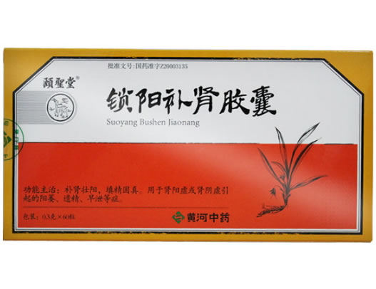 锁阳补肾胶囊招商代理 60粒 山西黄河中药