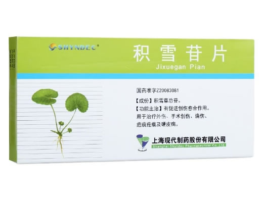 积雪苷片招商代理 48片 上海现代制药