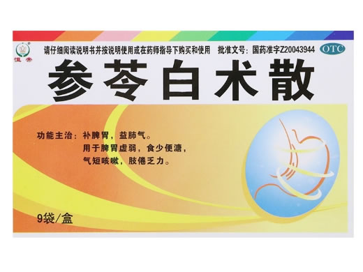 恒帝参苓白术散招商代理 9袋