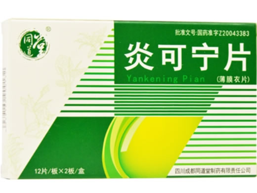 炎可宁片招商代理 24片同道堂制药