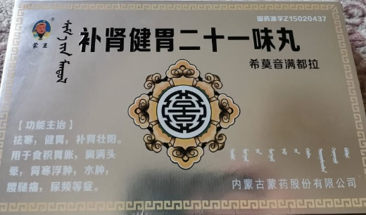 补肾健胃二十一味丸