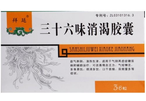 三十六味消渴胶囊