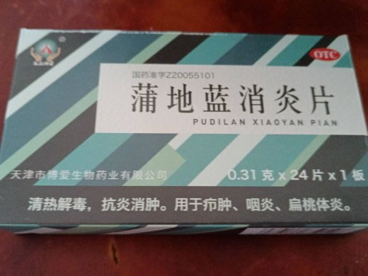 蒲地蓝消炎片招商代理 24片 博爱制药