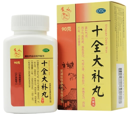 十全大补丸招商代理 90g 芜湖张恒春