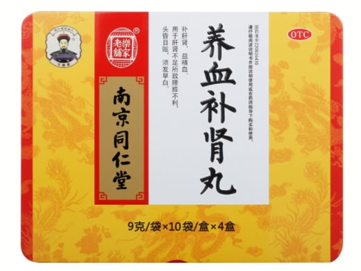 南京同仁堂/乐家老铺养血补肾丸招商代理 10袋*4盒 南京同仁堂