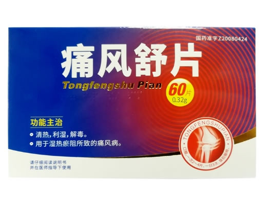 痛风舒片招商代理 60片 康普药业