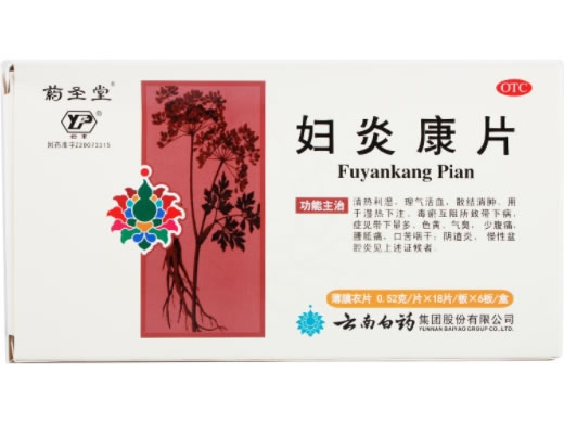 药圣堂妇炎康片招商代理 0.52g*108片