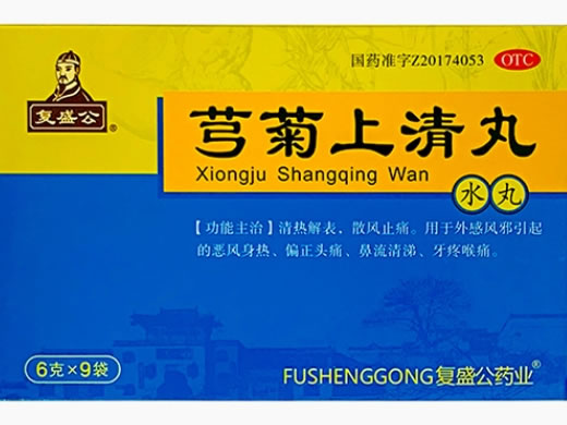 复盛公芎菊上清丸招商代理 9袋