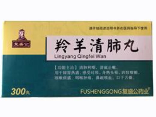 复盛公羚羊清肺丸招商代理 300丸