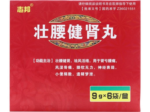 志邦壮腰健肾丸招商代理 6袋