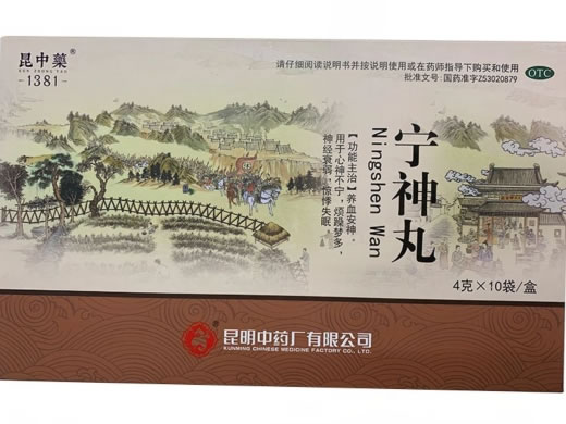 昆中药宁神丸招商代理 10袋 昆中药