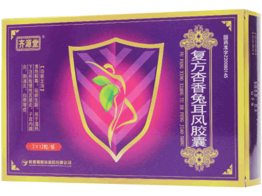 齐源堂复方杏香兔耳风胶囊招商代理 24粒