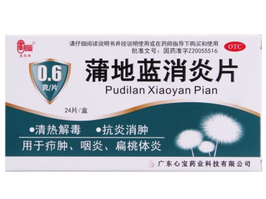 星辰牌蒲地蓝消炎片招商代理 24片