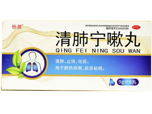 怡孩清肺宁嗽丸招商代理 6丸