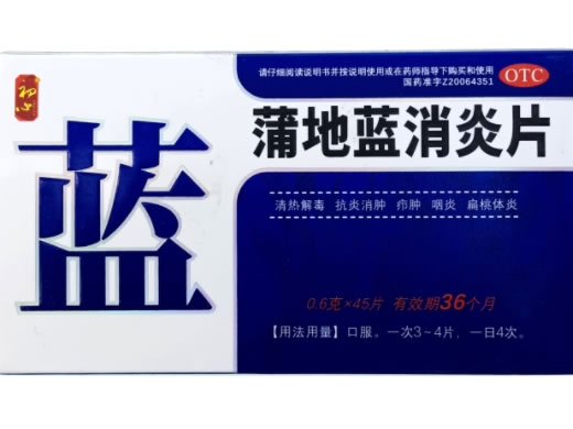 初心蒲地蓝消炎片招商代理 45片