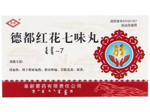 阜药德都红花七味丸招商代理 60丸