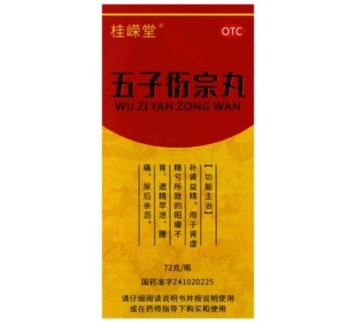 桂嵘堂五子衍宗丸招商代理 72g