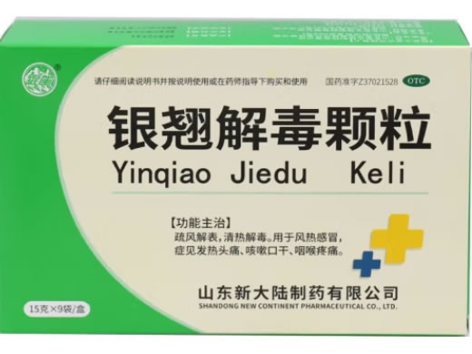 银雀银翘解毒颗粒招商代理 9袋 银雀