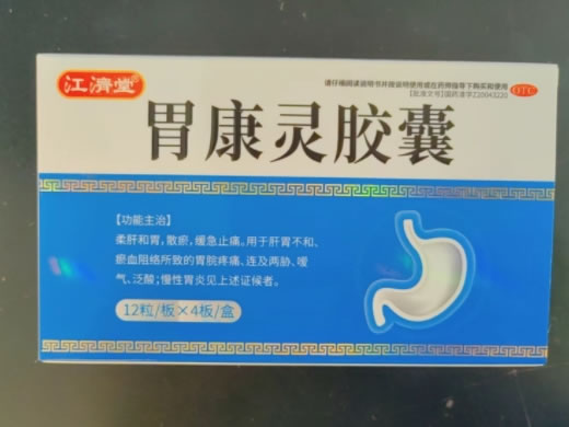 江济堂胃康灵胶囊招商代理 48粒