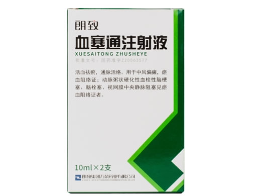 朗致血塞通注射液招商代理 10ml*2支 朗致集团