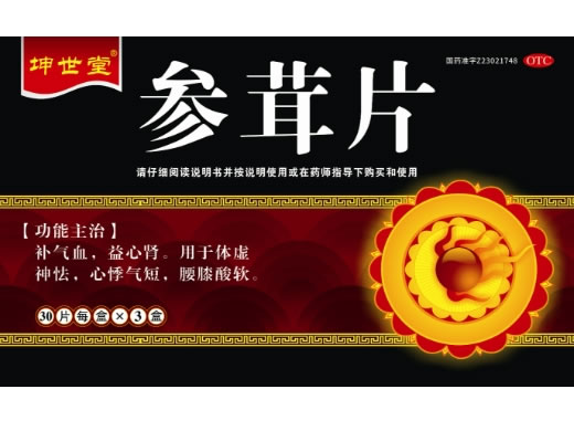 坤世堂参茸片招商代理 90片 坤世堂