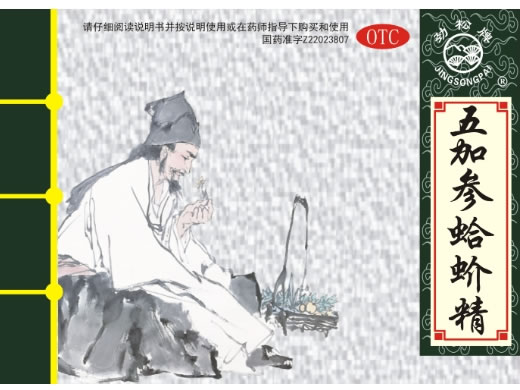 劲松牌五加参蛤蚧精招商代理 16支 仁民药业