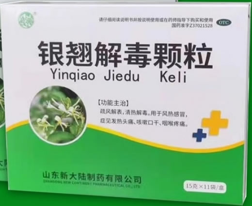 银雀银翘解毒颗粒招商代理 11袋 新大陆制药